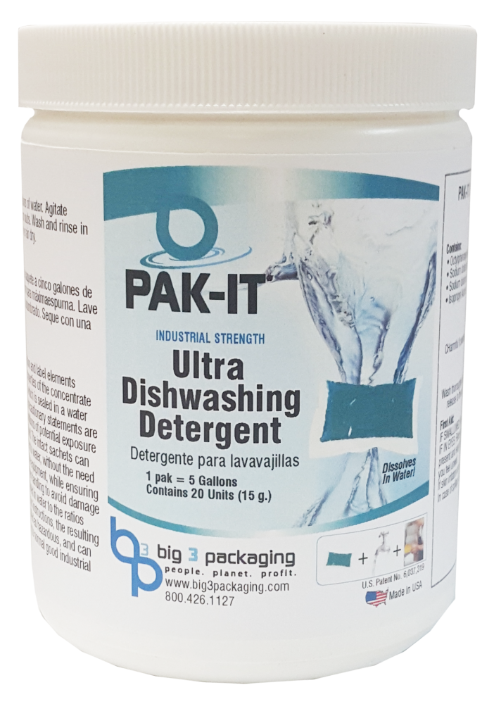 Ultra Dishwashing Detergent PakIt